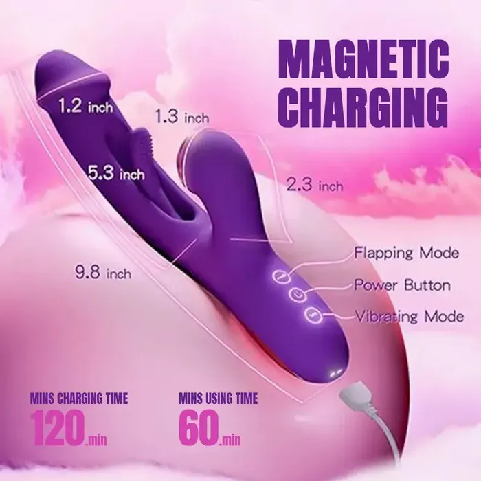 Inyarose Female Sex Toys Skeletonized Finger Picking Vibrator