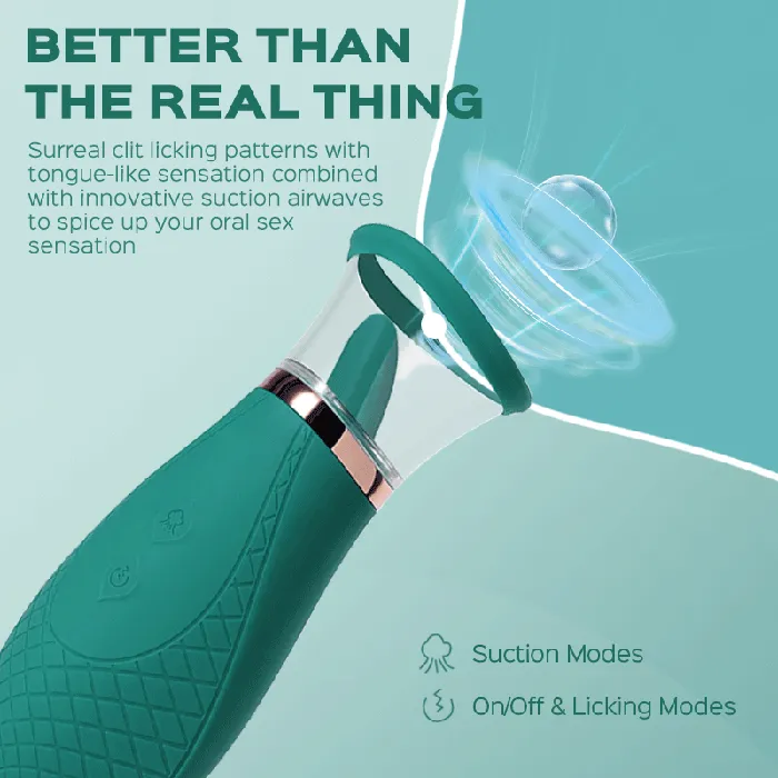 orgasmaide Female Sex Toys Sucking and Licking Clitoral Stimulator
