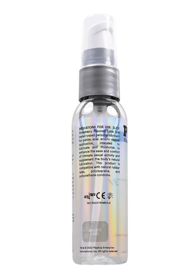 Playboy Playboy Slick Strawberry Water Based Lubricant Lubricants