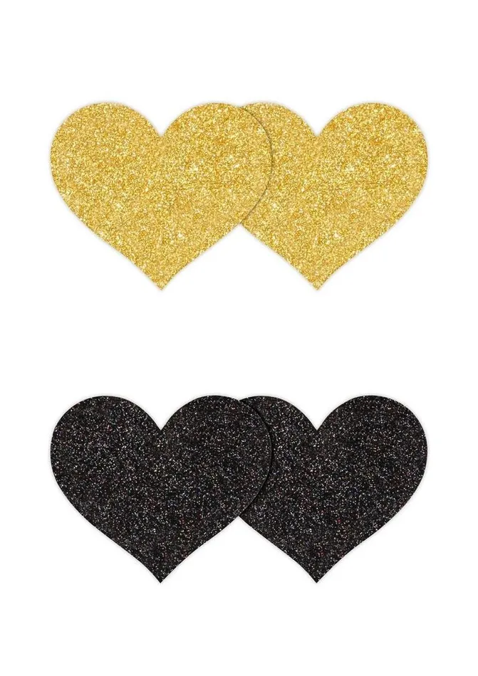 Pretty Pasties Glitter Hearts Pretty Pasties Vibrators