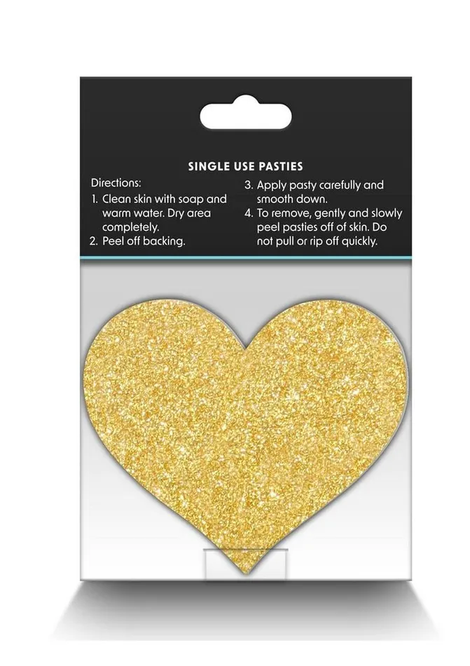 Pretty Pasties Glitter Hearts Pretty Pasties Vibrators
