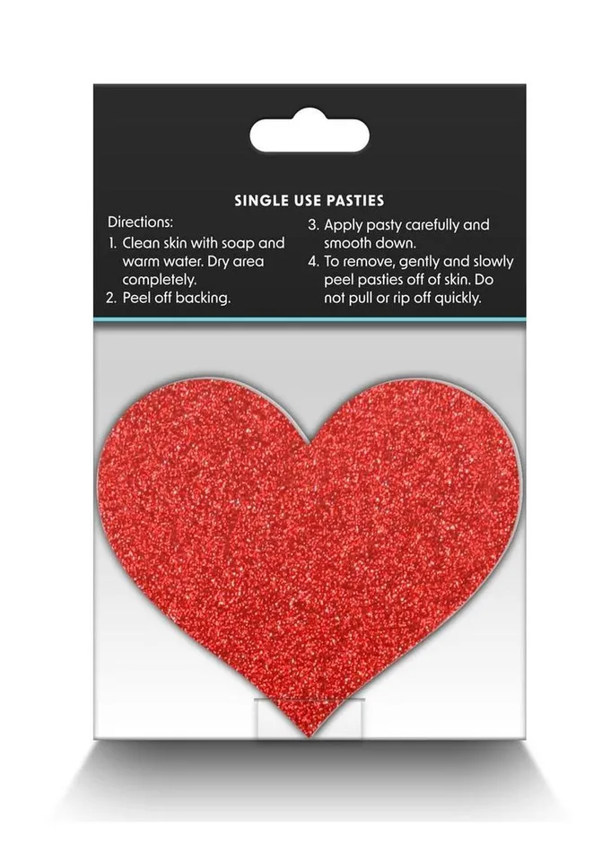 Pretty Pasties Glitter Hearts Pretty Pasties Vibrators