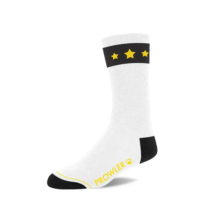 Prowler Anal Prowler Gold Star Socks White Yellow Black Prowler Anal Prowler Gold Star Socks White Yellow Black
