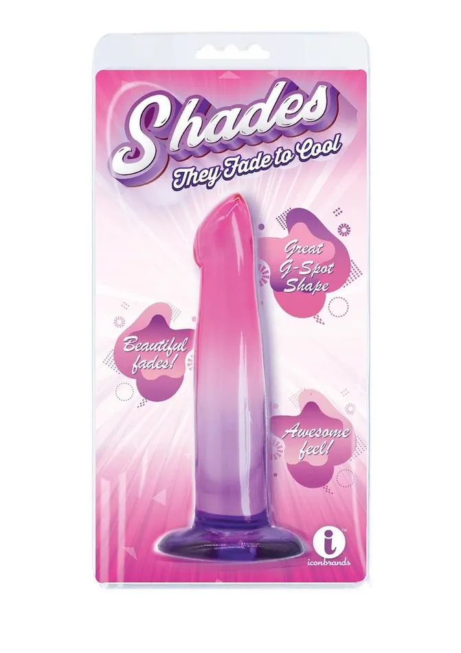 Shades Female Sex Toys Shades GSpot Dildo with Suction Cup
