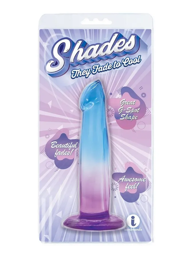 Shades Female Sex Toys Shades GSpot Dildo with Suction Cup