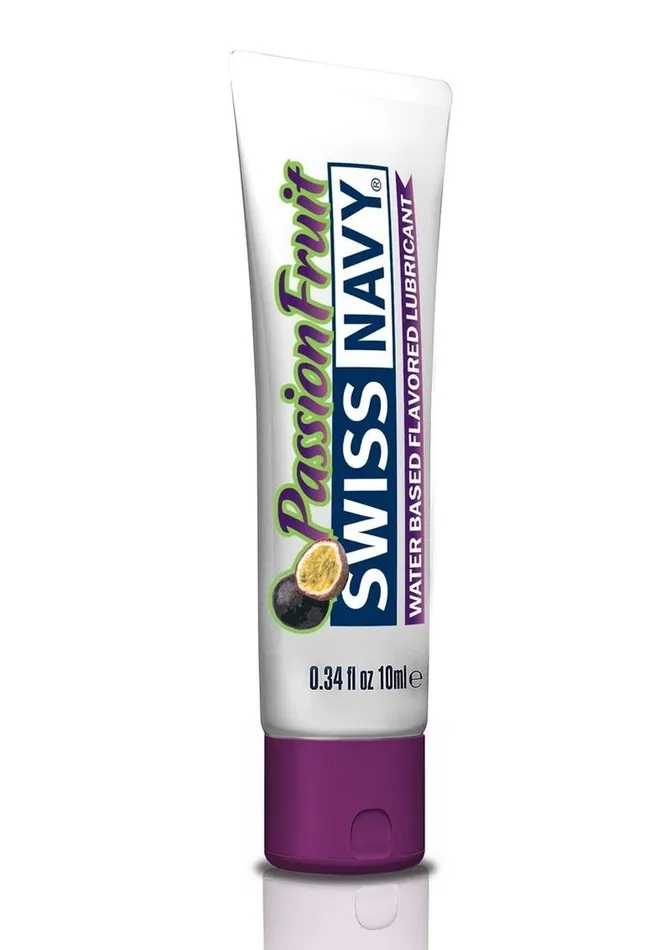 Swiss Navy Swiss Navy Flavored Lubricant 10ml Passion Fruit Lubricants