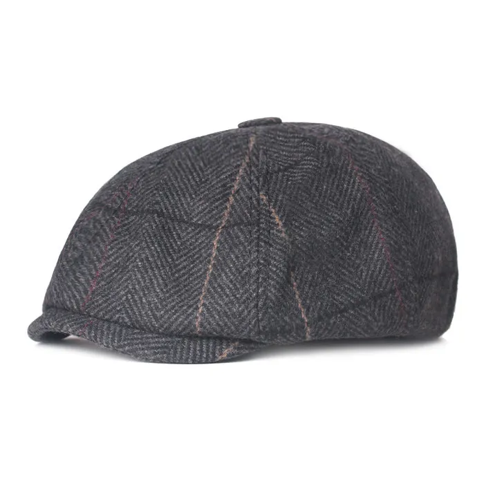 Vibrators mysite LITERARY RETRO WOOL OCTAGONAL HAT