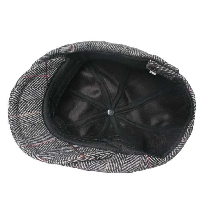 Vibrators mysite LITERARY RETRO WOOL OCTAGONAL HAT