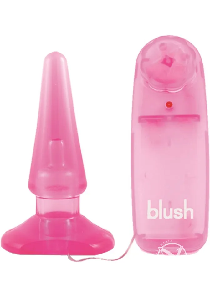B Yours B Yours Basic Vibrating Butt Plug with Remote Control Male Sex Toys