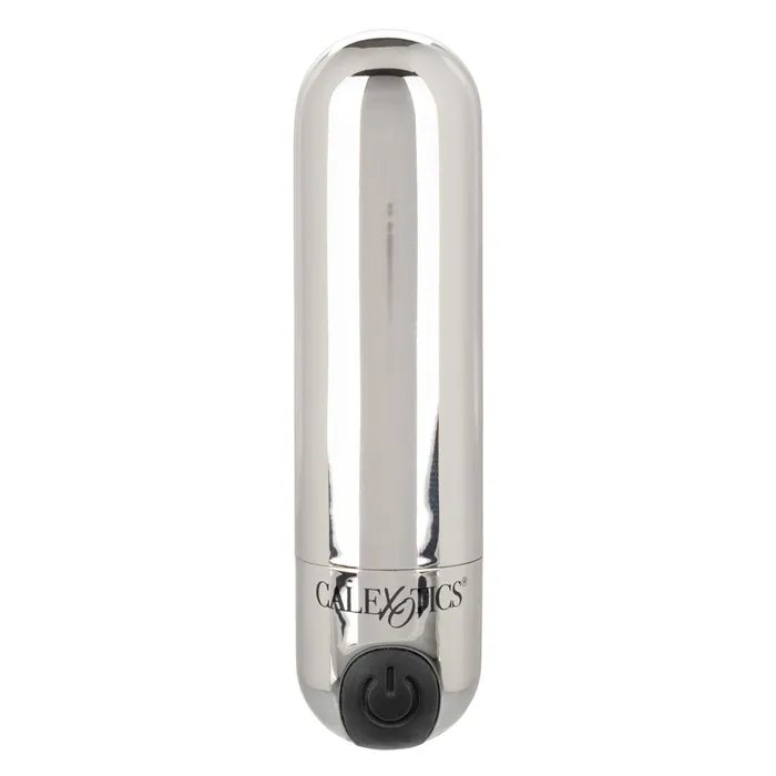 CalExotics Female Sex Toys Rechargeable Hideaway Bullet Silver CalExotics Female Sex Toys Rechargeable Hideaway Bullet Silver