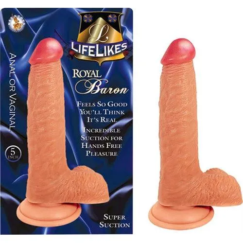 Dildos Nasstoys Lifelike Flesh Royal Baron 5 Inch