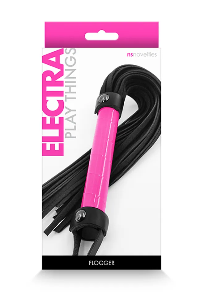 Electra Play Things Flogger Pink nsnovelties Vibrators