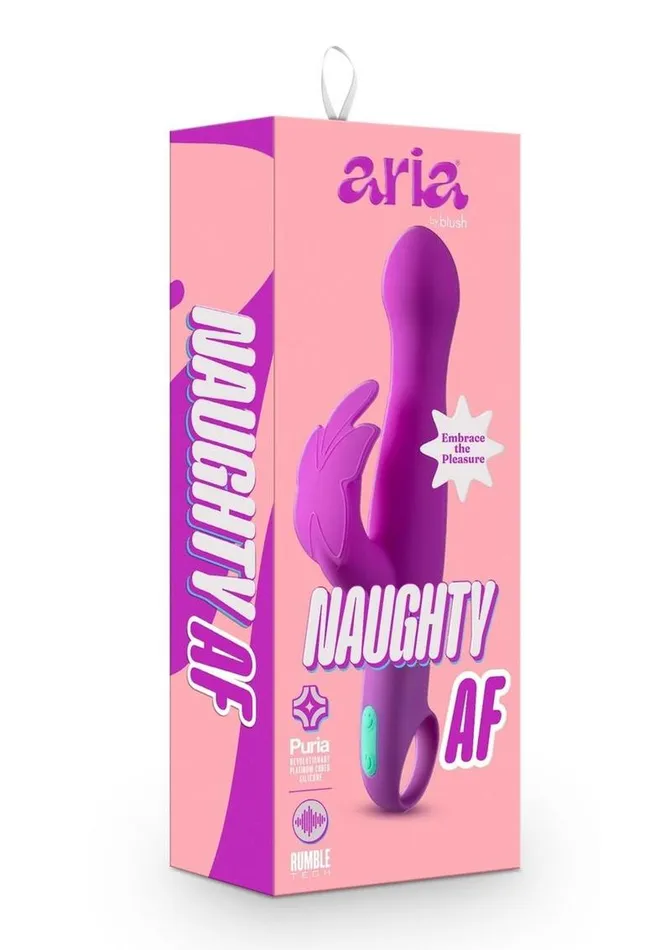 Female Sex Toys Aria Aria Naughty AF Silicone Vibrator