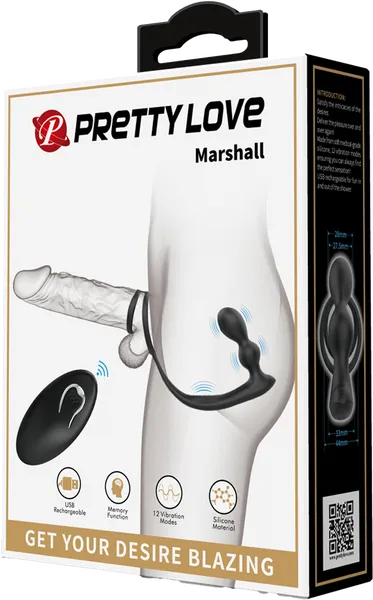 Female Sex Toys Rechargeable Marshall Pretty Love