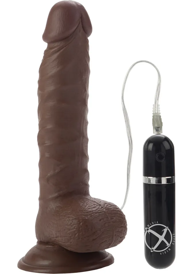 Lifelike Dongs Female Sex Toys Mr Just Right Vibrating Dildo with Bullet