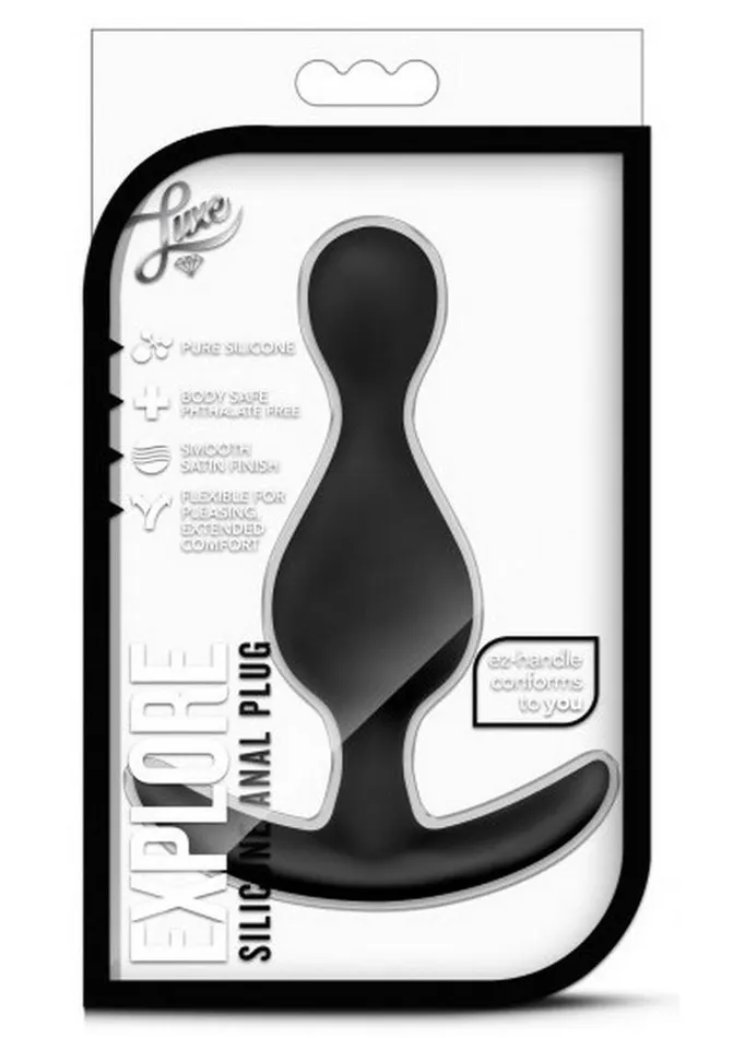 Luxe Explore Silicone Butt Plug Luxe Anal