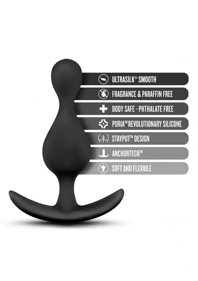 Luxe Explore Silicone Butt Plug Luxe Anal