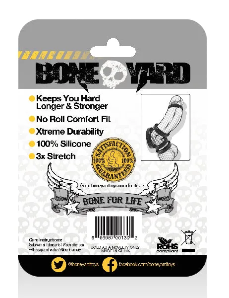 Male Sex Toys Rascal Boneyard Silicone Ring 30mm