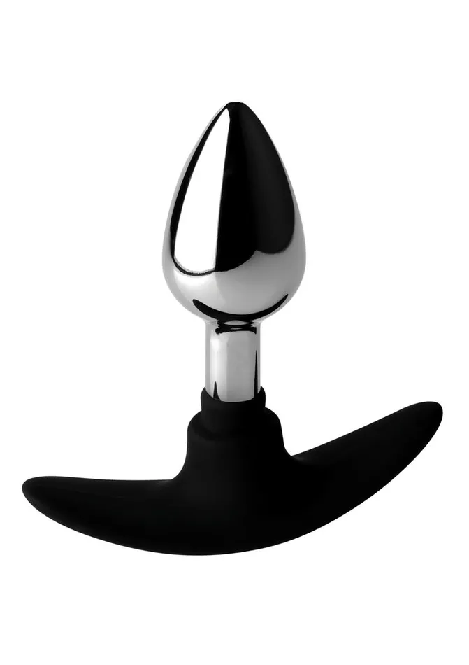 Master Series Male Sex Toys Master Series Dark Invader Metal and Silicone Anal Plug Master Series Male Sex Toys Master Series Dark Invader Metal and Silicone Anal Plug