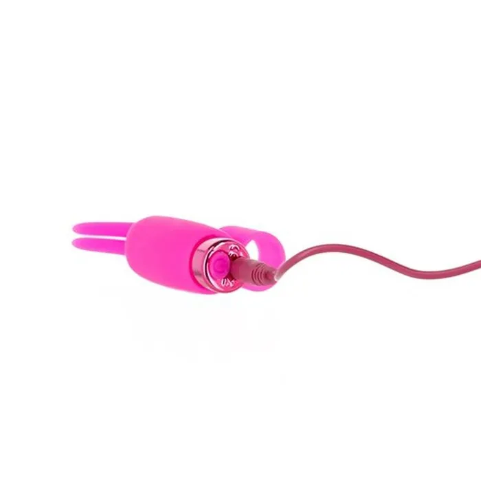 PowerBullet Female Sex Toys Power Bullet Teasing Tongue w Rechargeable Bullet Pink