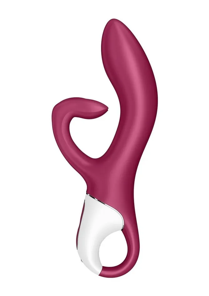 Satisfyer Female Sex Toys Satisfyer Embrace Me Silicone Rechargeable Vibrator with Clitoral Stimulation Satisfyer Female Sex Toys Satisfyer Embrace Me Silicone Rechargeable Vibrator with Clitoral Stimulation