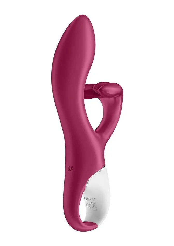 Satisfyer Female Sex Toys Satisfyer Embrace Me Silicone Rechargeable Vibrator with Clitoral Stimulation