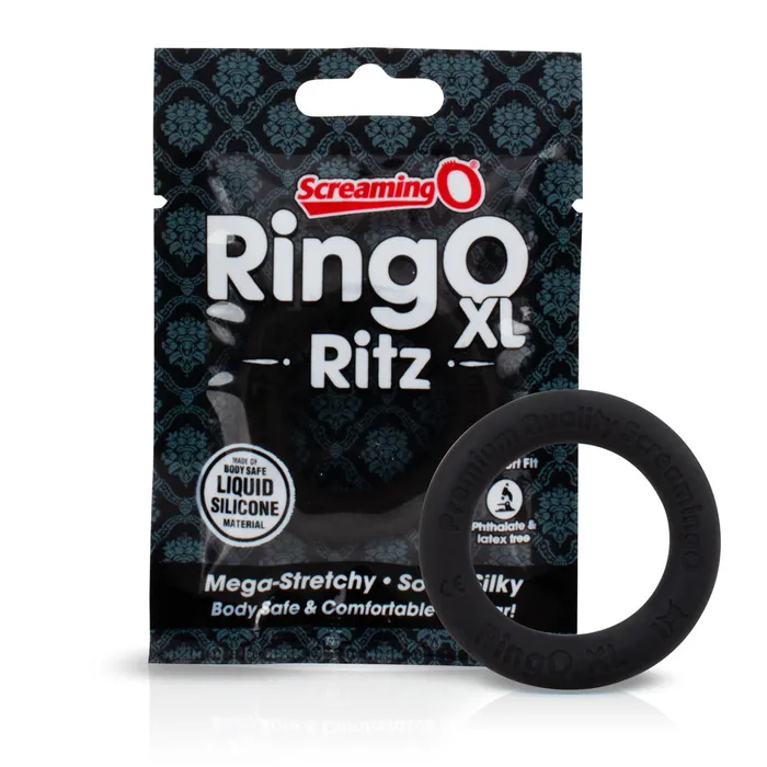 Screamingo Ring O Ritz XL Black Anal