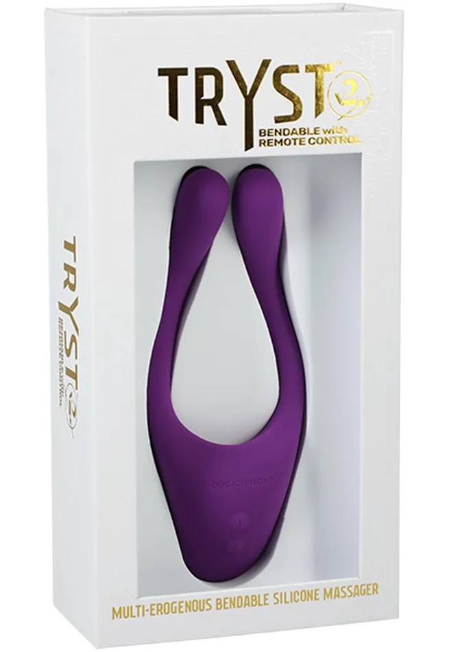 Tryst Female Sex Toys Tryst V2 Bendable Silicone Massage with Remote Control