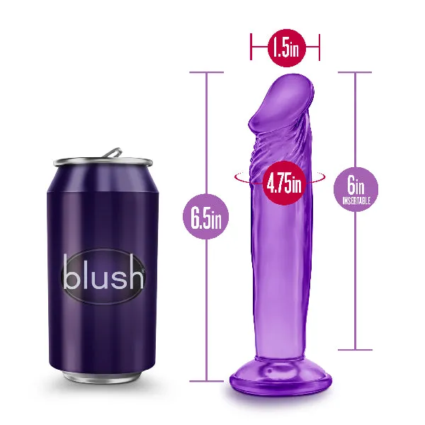 Vibrators Blush B Yours Sweet N Small 6in Purple