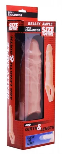XR Brands Size Matters Male Sex Toys Really Ample Penis Enhancer Boxed Natural XR Brands Size Matters Male Sex Toys Really Ample Penis Enhancer Boxed Natural