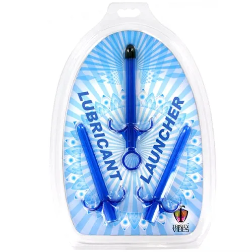 Anal Lubricant Launcher Set of 3 Blue XR Brands