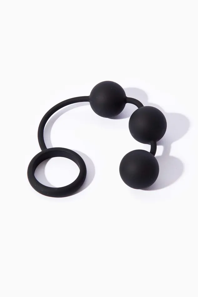 ANILLO PARA PENE CON BOLAS ANALES Tom of Finland Vibrators