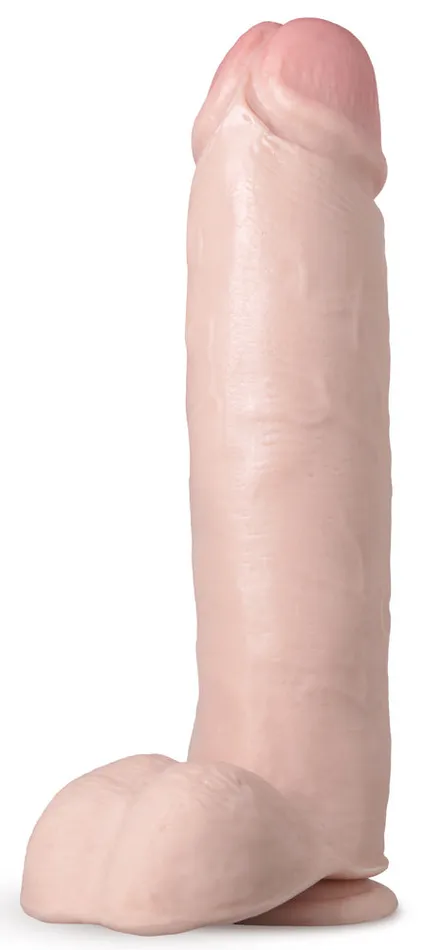 Dildos Blush Au Naturel Huge 10 Inch Dildo Vanilla