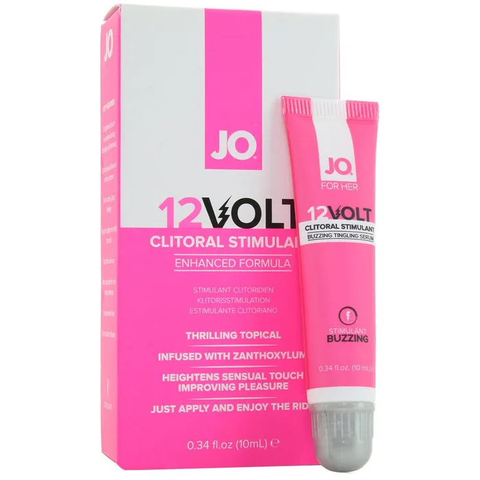Female Sex Toys Pink Cherry 12 Volt Clitoral Stimulant in 34oz10ml