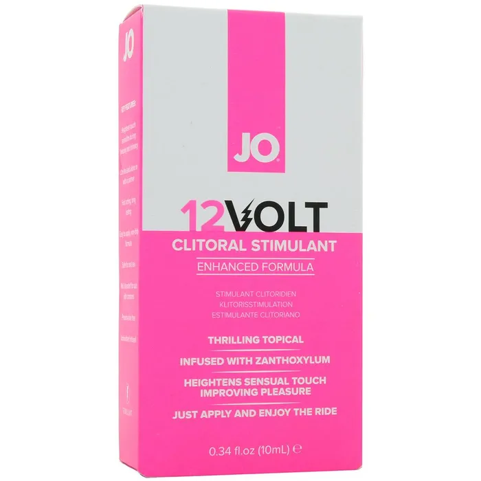 Female Sex Toys Pink Cherry 12 Volt Clitoral Stimulant in 34oz10ml