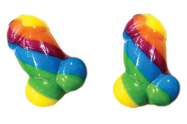 Hott Products Anal Rainbow Pecker Bites