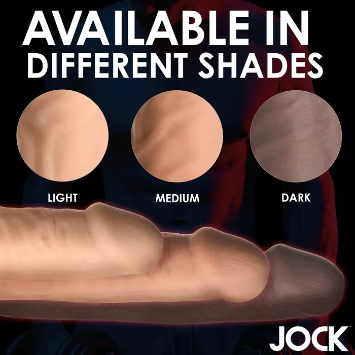 Jock JOCK Extra Long 15 Penis Extension Sleeve Dark Color Male Sex Toys Jock JOCK Extra Long 15 Penis Extension Sleeve Dark Color Male Sex Toys