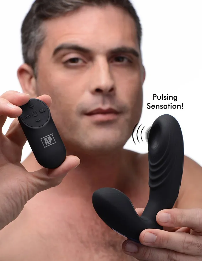 Alpha Pro Male Sex Toys 7X PThump Tapping Prostate Stimulator