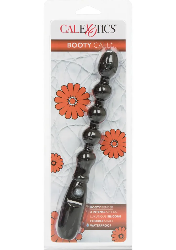 Anal Booty Call Booty Call Booty Bender Silicone Beaded Butt Plug Black