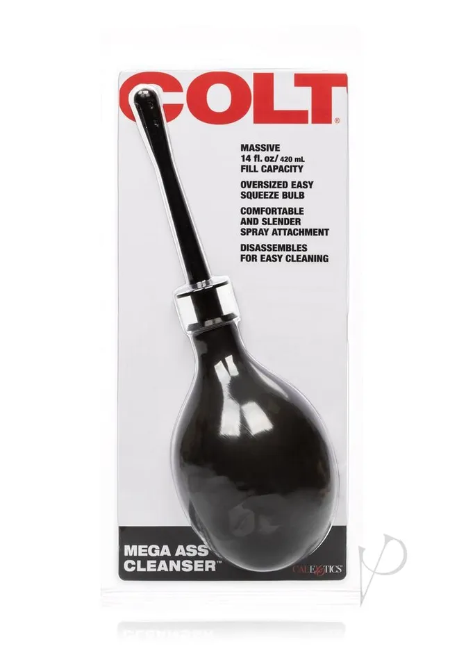 Anal Colt COLT Mega Ass Cleanser Anal Douche Black