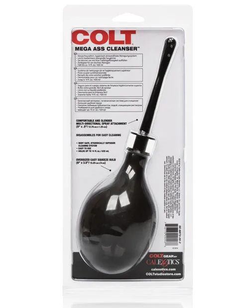 Anal Colt COLT Mega Ass Cleanser Anal Douche Black
