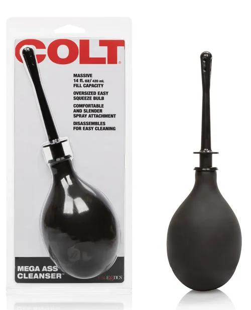 Anal Colt COLT Mega Ass Cleanser Anal Douche Black