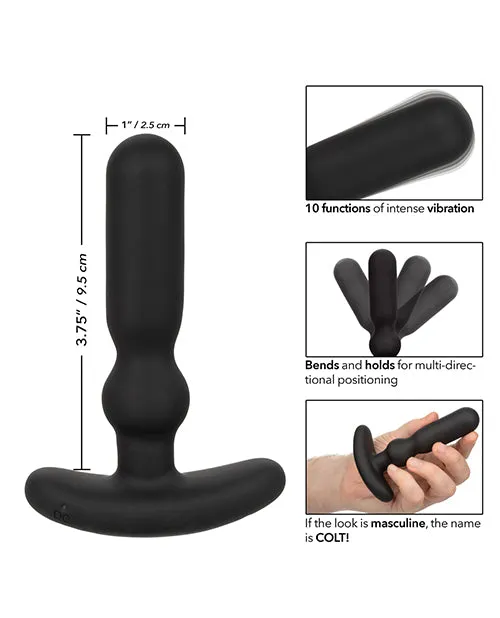 Anal Colt Colt Rechargeable AnalT Silicone Probe Black Anal Colt Colt Rechargeable AnalT Silicone Probe Black