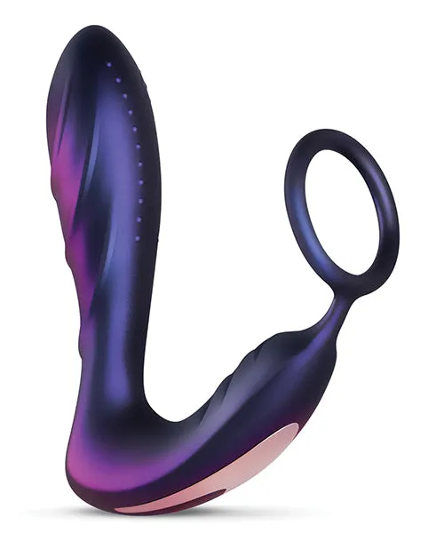 Anal Hueman Hueman Black Hole Anal Vibrator wCock Ring Purple Anal Hueman Hueman Black Hole Anal Vibrator wCock Ring Purple