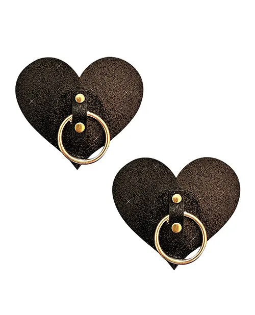 Anal Neva Nude Neva Nude After Midnight Glitter Hoop Heart Pasties Black OS Anal Neva Nude Neva Nude After Midnight Glitter Hoop Heart Pasties Black OS