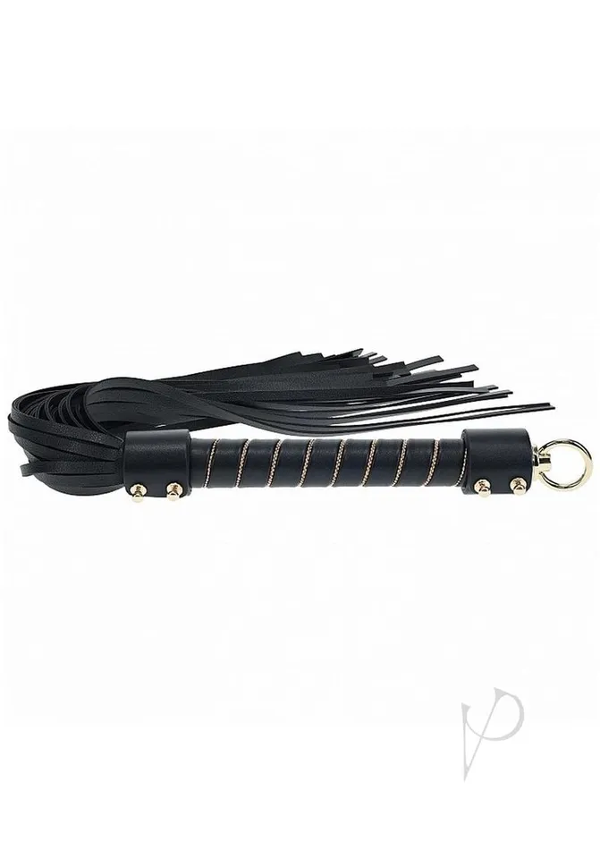 Anal Ouch London Collection Flogger Black Ouch
