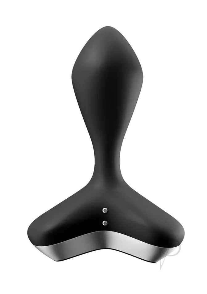 Anal Satisfyer Satisfyer Game Changer Rechargeable Silicone Anal Plug Black
