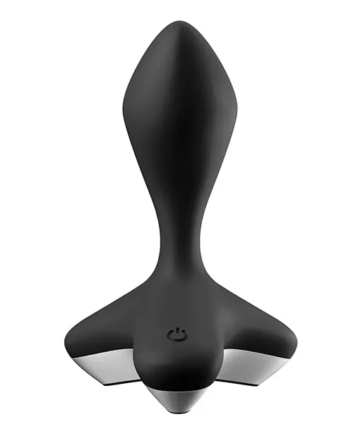 Anal Satisfyer Satisfyer Game Changer Rechargeable Silicone Anal Plug Black