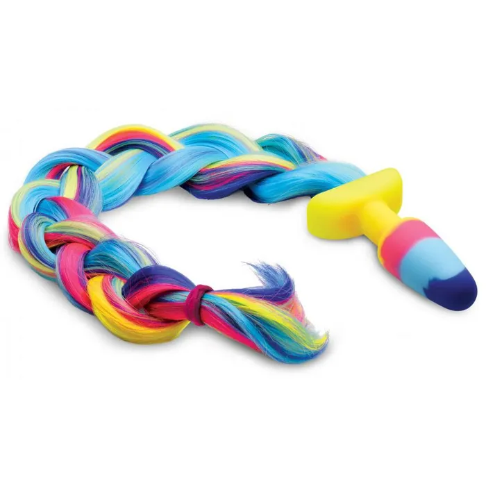 Anal Tailz Rainbow Unicorn Tail Anal Plug