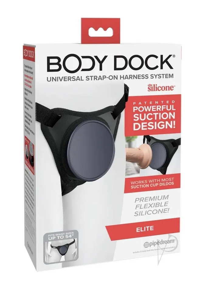 Body Dock Anal Body Dock Elite StrapOn BlackBlue